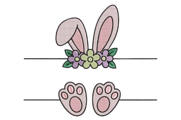 Easter Bunny Split Frame Design Review