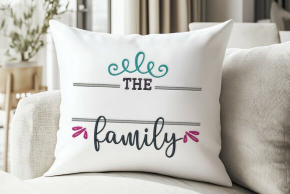 Family Name Split Embroidery: A Business Design Review