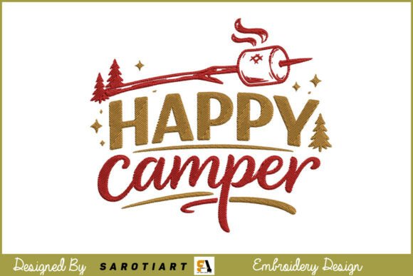Happy Camper Embroidery: A Cozy Holiday Design Review