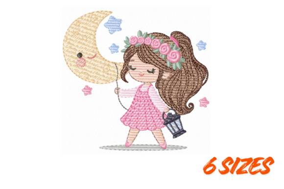 Moon Girl Embroidery Design: A Maker's Review