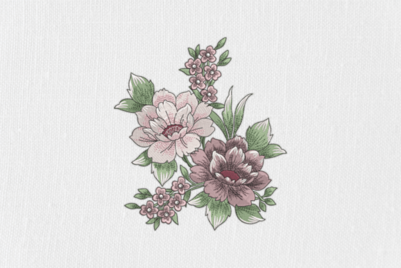 Peony Flower Embroidery: A Craft Fair Review